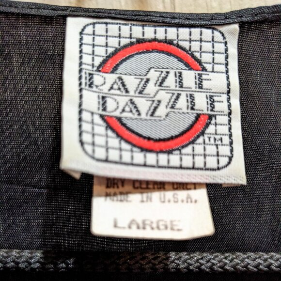 Vintage 90s Tapestry Vest Womens Large Floral Sleeveless Boho Grunge Top - Picture 4 of 6